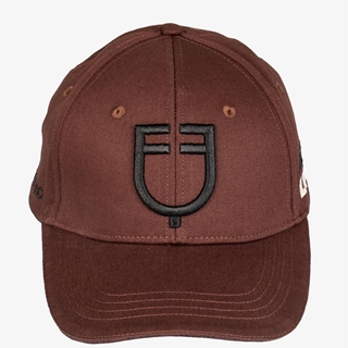 Gorra visera EQUESTRO talla única color marrón/negro - Imagen 2